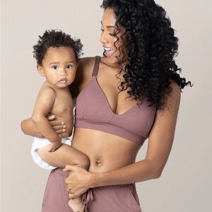 Kindred Bravely Ribbed Signature Nursing & Maternity Bra (Small) NWT